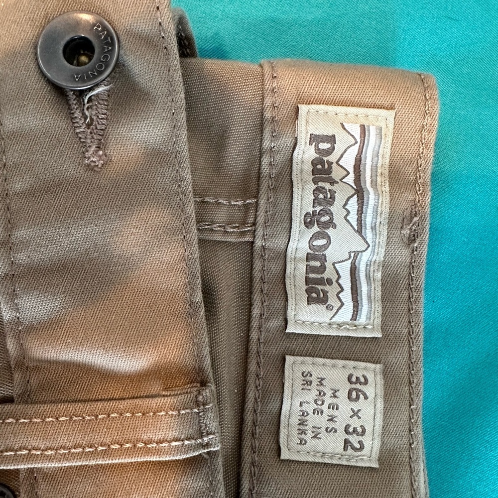 Patagonia khaki pants 36x32